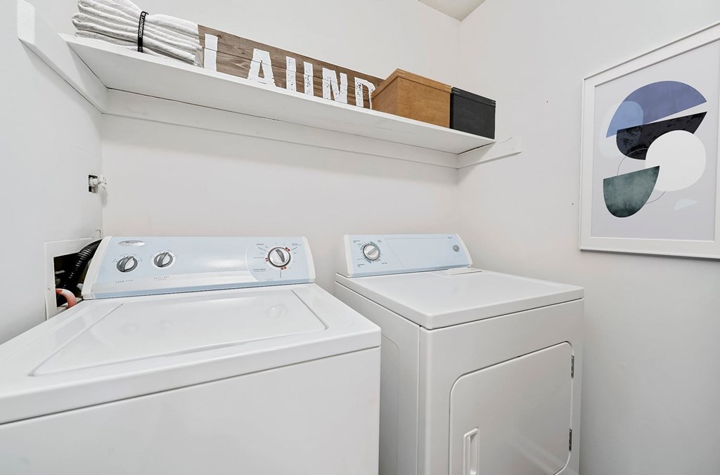 In Home Full Size Washer And Dryer at Brandemere Apartment Homes, North Carolina