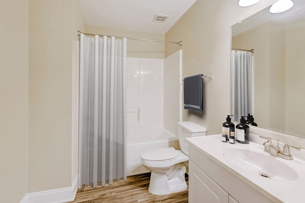 Vanity Lights at Brandemere Apartment Homes, Winston Salem, North Carolina