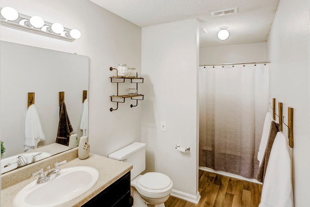 Vanity Lights at Brandemere Apartment Homes, Winston Salem, NC