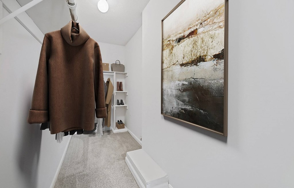 Closet at Brandemere Apartment Homes, Winston Salem