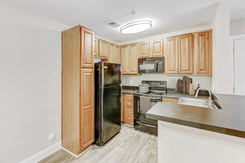 Fully Equipped Kitchen at Brandemere Apartment Homes, Winston Salem