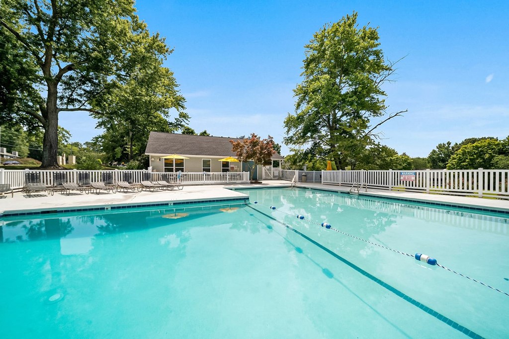 Sparkling Pool at Brandemere Apartment Homes, Winston Salem