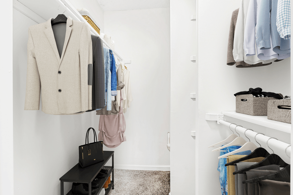 Walk-In Closets And Dressing Areas at Bridges at Mallard Creek Apartment Homes, Charlotte, NC, 28269