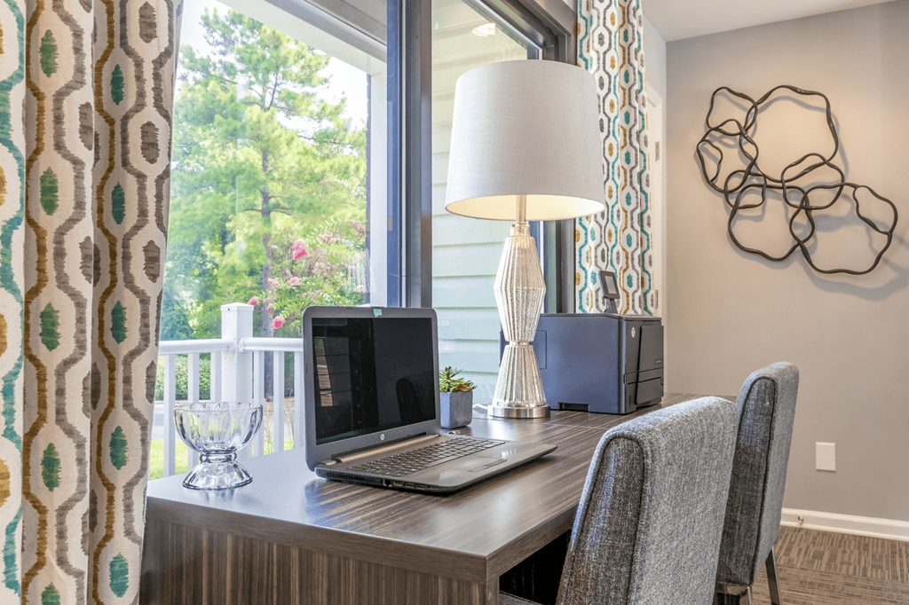 Work Space at Bridges at Mallard Creek Apartment Homes, Charlotte, North Carolina