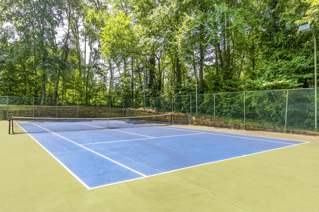 Large Tennis Court at Bridges at Mallard Creek Apartment Homes, North Carolina, 28269