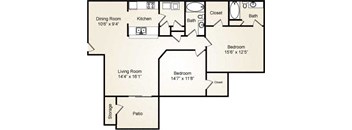 Brighton 2b2b floor paln