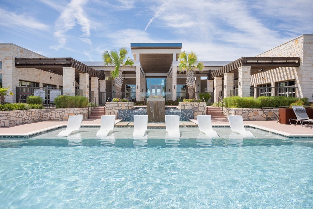 community swimming pool