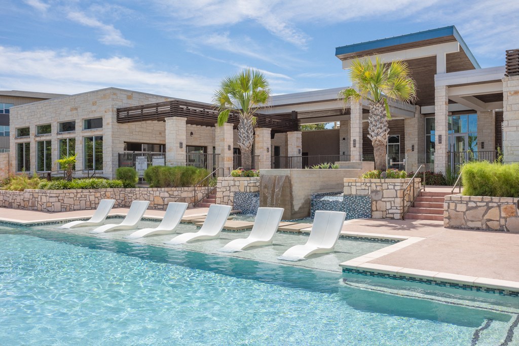 community swimming pool