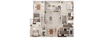 C1 Floor Plan for Terra