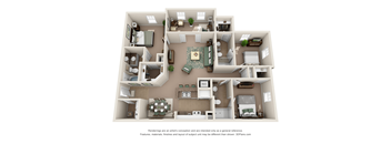 3 bedroom 2 bathroom floorplan