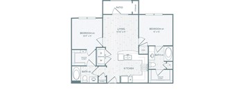 a floor plan for Century Lake Highlands