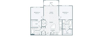 a floor plan for Century Lake Highlands
