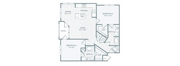 a floor plan for Century Lake Highlands