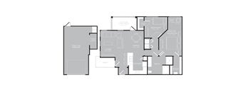 the floor plan of 470 sq ft