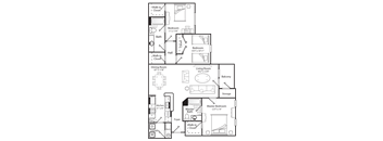 Floor plan 3 bed 2 bath
