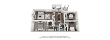 3 bedroom 2 bathroom floorplan