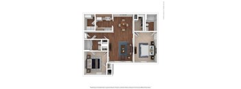 Noble Fully Furnished Floor Plan