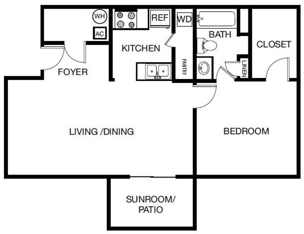 Arabella (A2) floor plan.