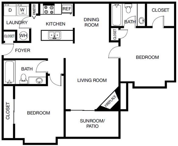 Rotella (B3) floor plan.