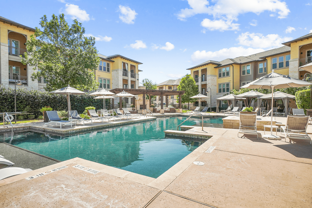 our apartments offer a swimming pool