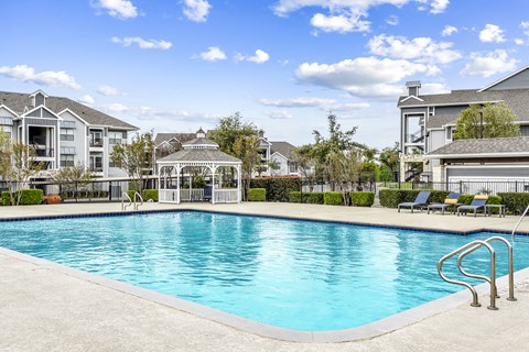 beautiful pool and view