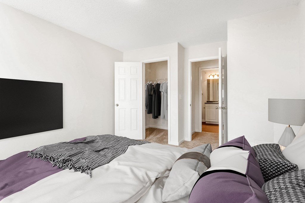 Gorgeous Bedroom at The Grayson Apartment Homes, Charlotte, North Carolina