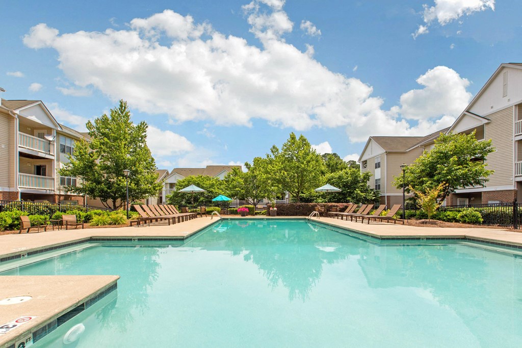 Large Pool at The Grayson Apartment Homes, Charlotte, North Carolina
