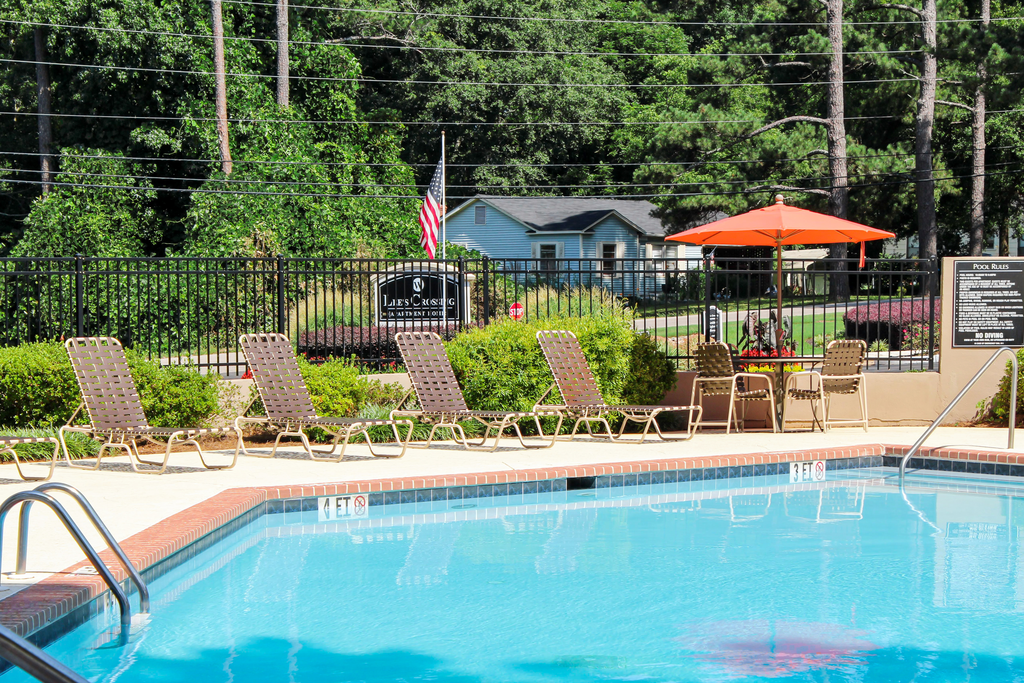 swimming pool with sundeck