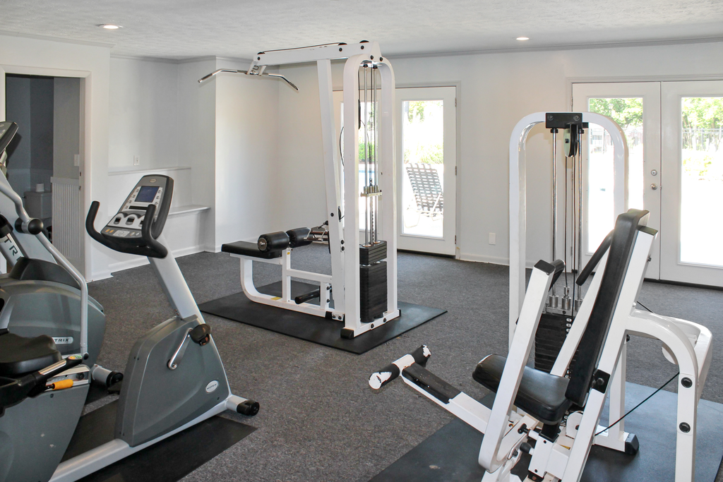 fitness center equipment
