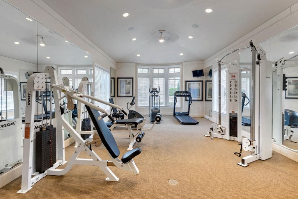 Fitness Center with equipment