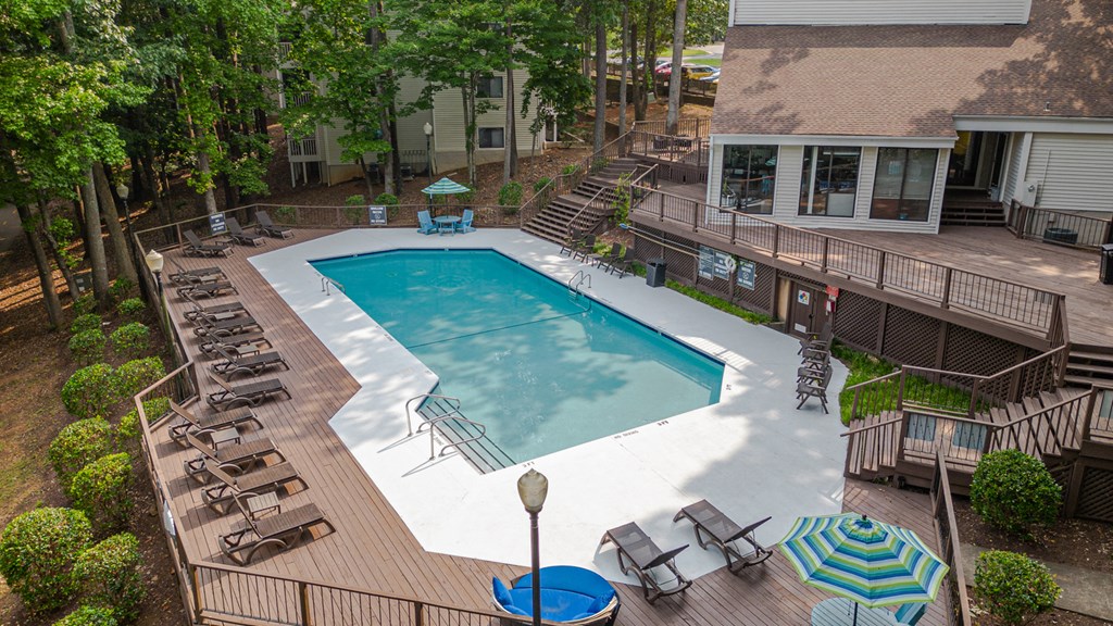 swimming pool with sundeck