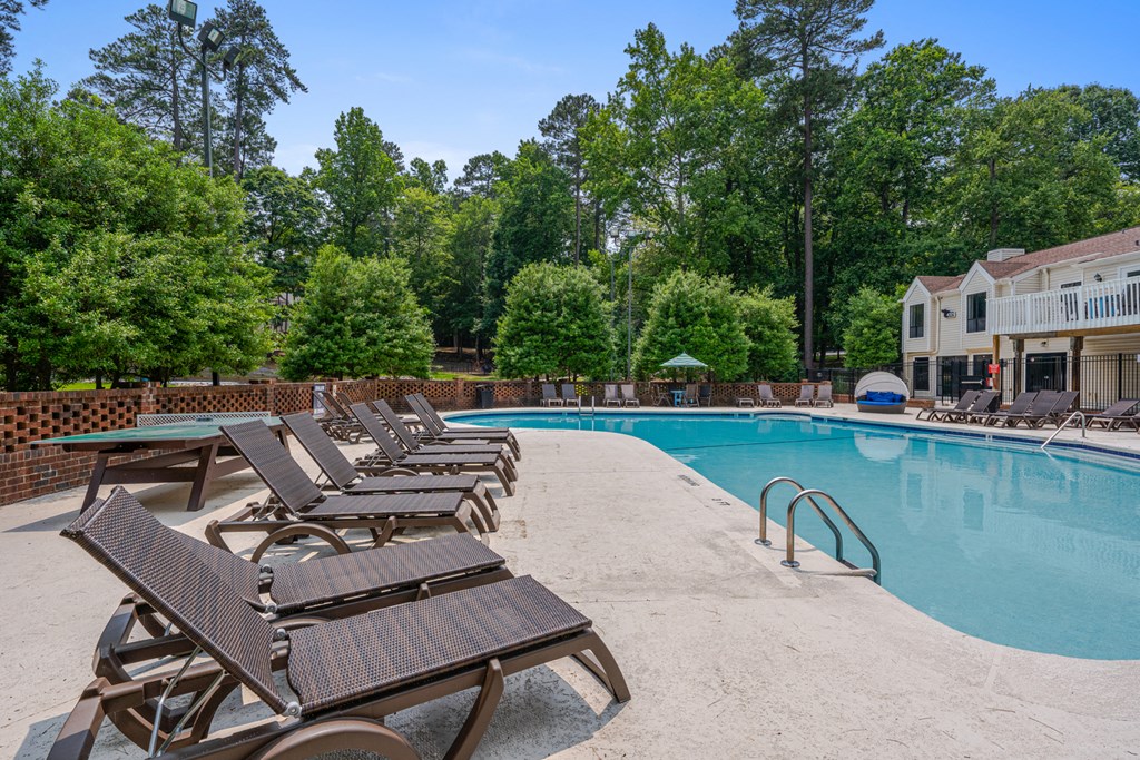 swimming pool with sundeck