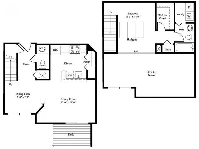 The Adler floor plan.