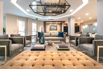 Resident sitting area inside of leasing office - Photo Gallery 19