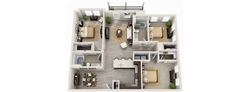 Madison three bedroom floorplan