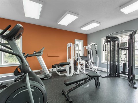 Fitness Center | The Grayson Apartment Homes Charlotte, NC