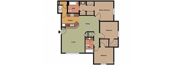3 Bedroom Floor Plan