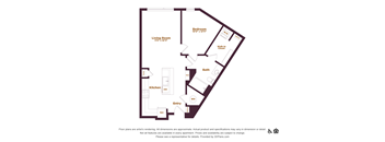 1 bedroom 1 bathroom floorplan