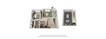 1 bedroom 1 bathroom floorplan