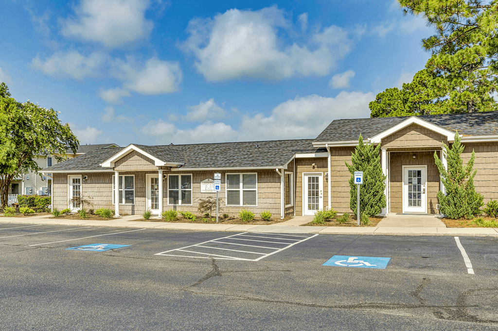 Reserved Parking Lot at Patriot Point Apartment Homes, Spring Lake North Carolina 