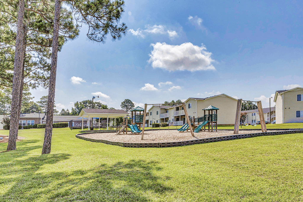 Green Outdoor Spaces at Patriot Point Apartment Homes, North Carolina, 28390