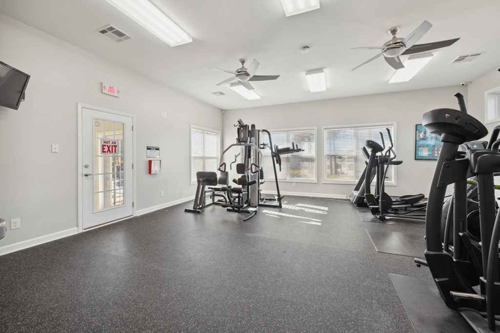 Gym at Patriot Point Apartment Homes, Spring Lake 