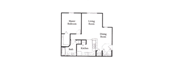 a floor plan of a house