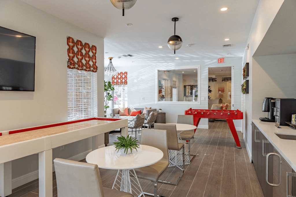 our apartments showcase a naturally well lit living room