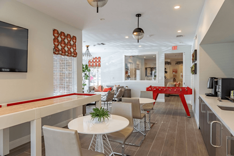 our apartments showcase a naturally well lit living room