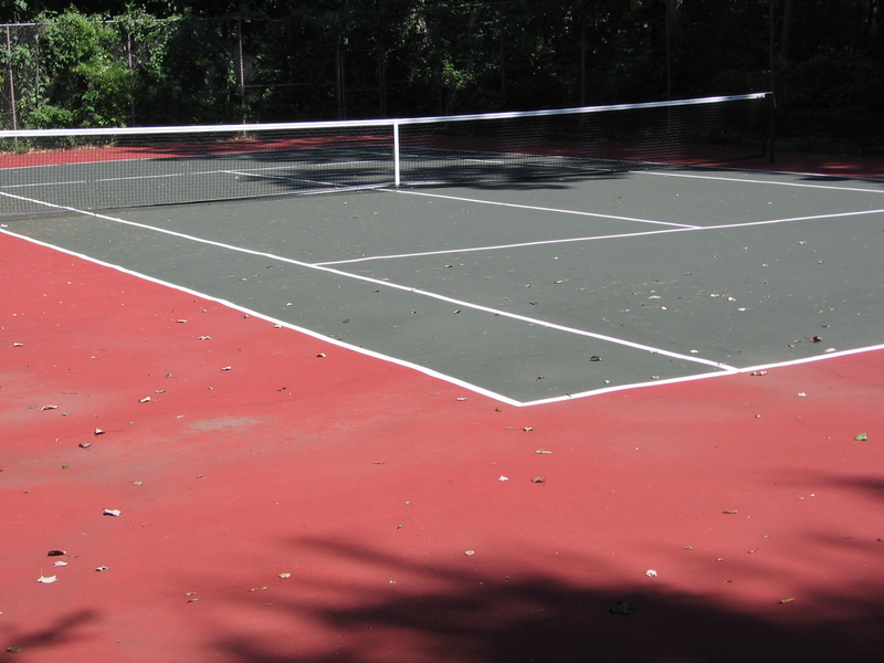 Tennis Court at Woodland Park Apartment Homes, Greensboro, 27455