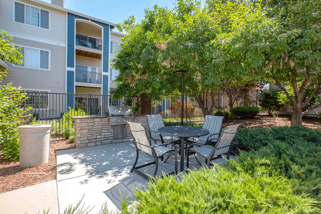 our apartments offer a patio