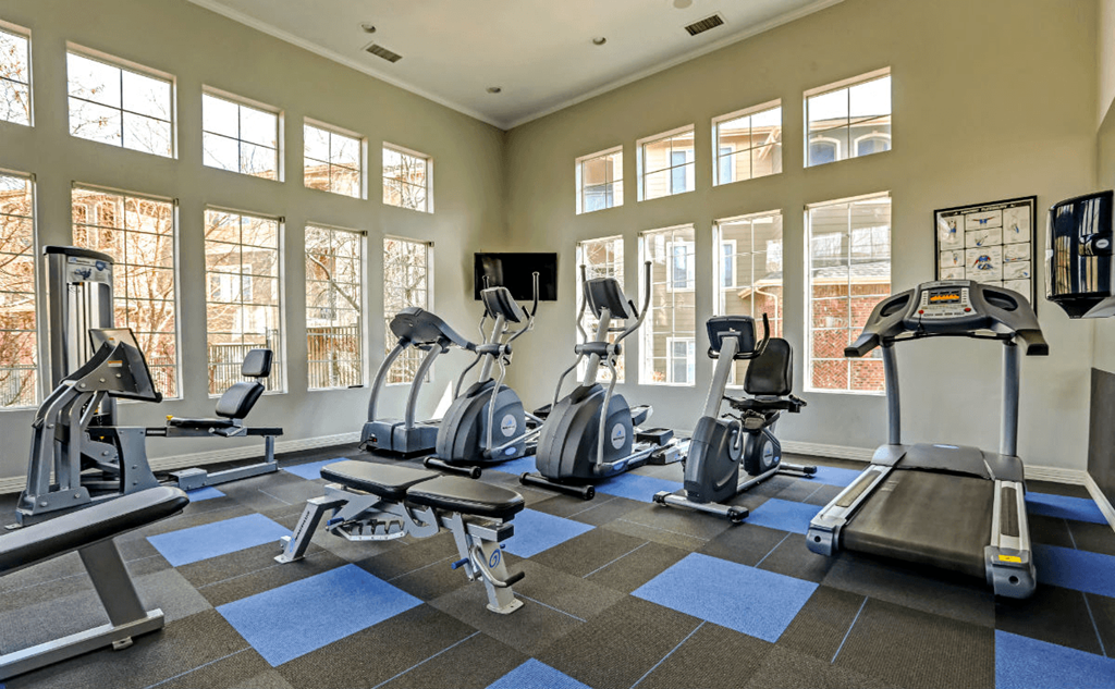 the apartments at masse corner 205 fitness room