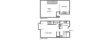 Studio floor plan S0CD