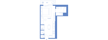 studio floorplan